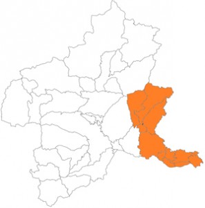 群馬県東毛エリアの地図