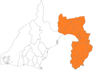 パチンコ店マップ｜静岡県東部