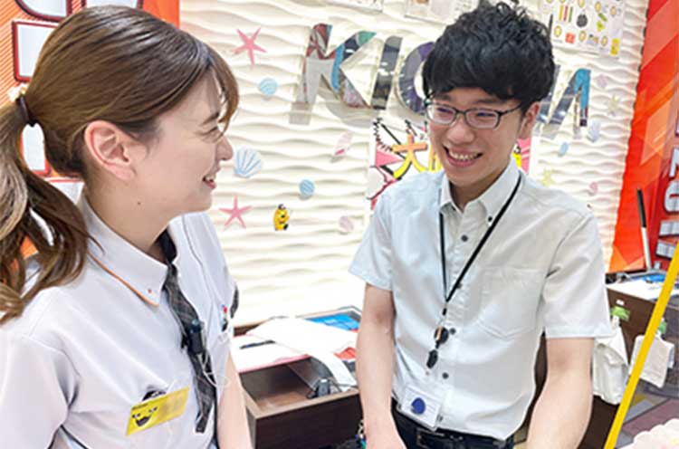 若手の視点を店舗運営に活かす取り組みに力を入れています。