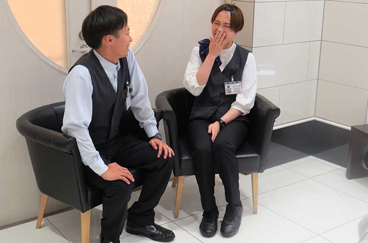 実力主義の給与体系&評価制度だから、個性を活かしながら切磋琢磨できる環境です。