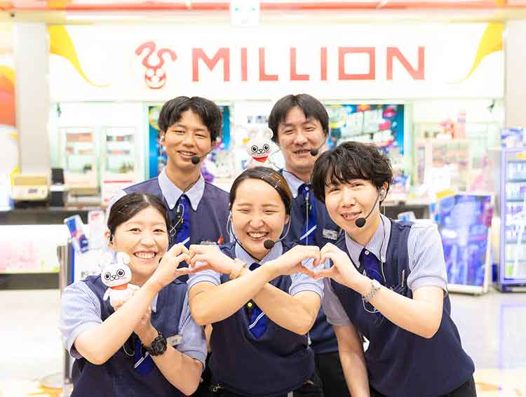 髪色もネイルも、自分らしく!寮あり&育休取得率は男女100%。ミリオンなら長く働けます!